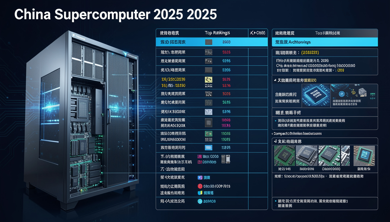 China Supercomputer News 2025: Rankings, Space Tech & Future Specs