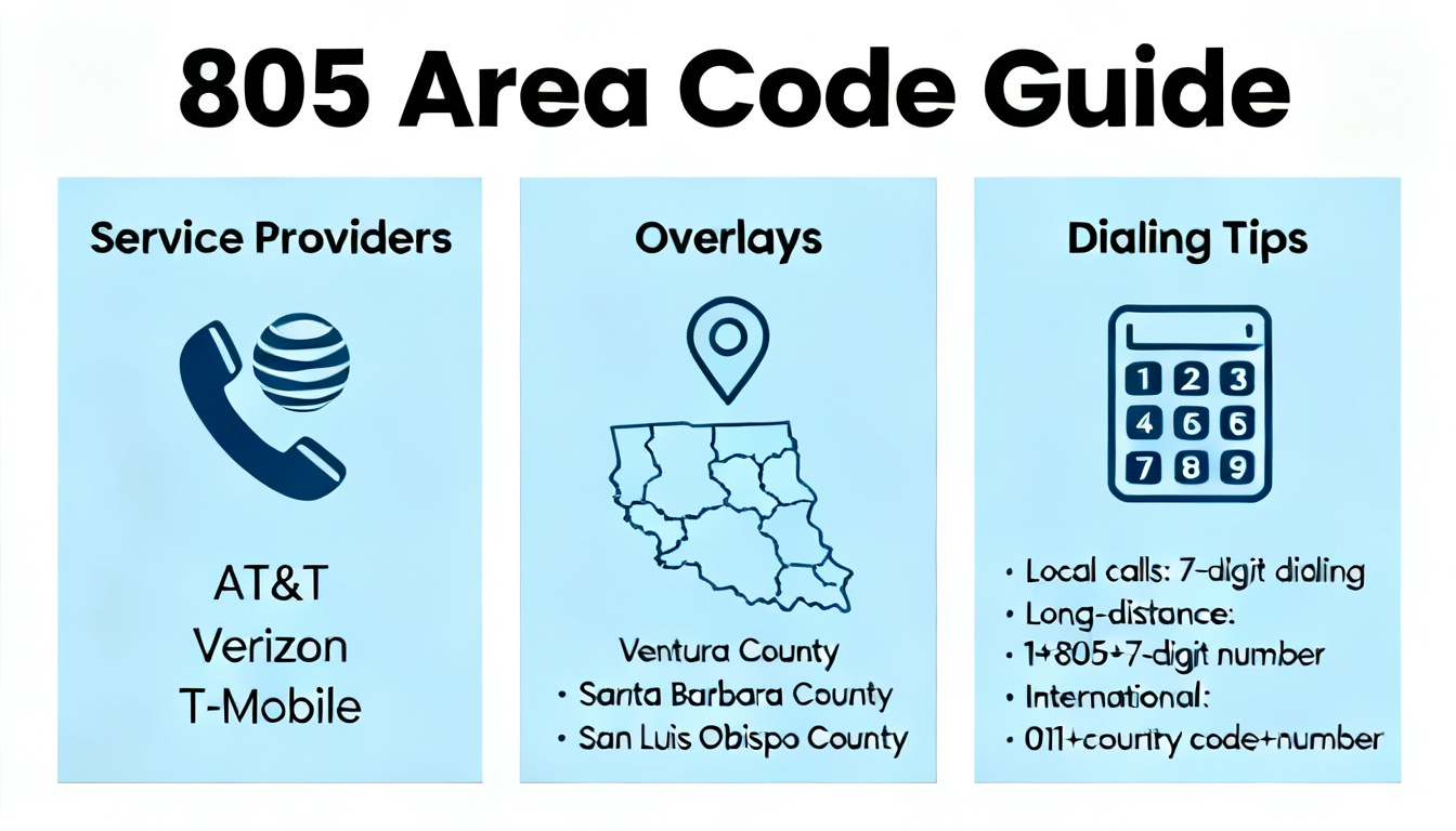 805 area code