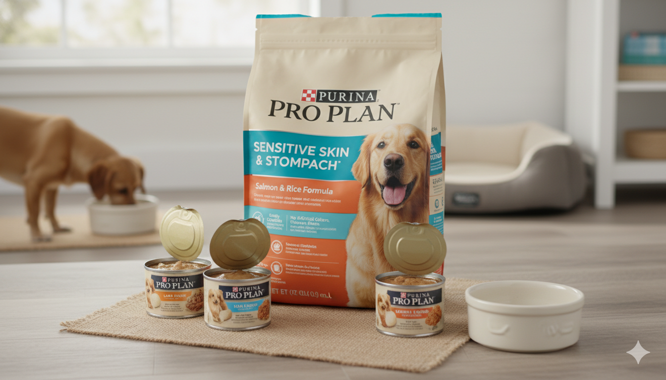 pro plan sensitive skin and stomach diet